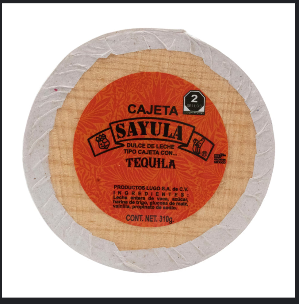 Cajeta Sayula con tequila