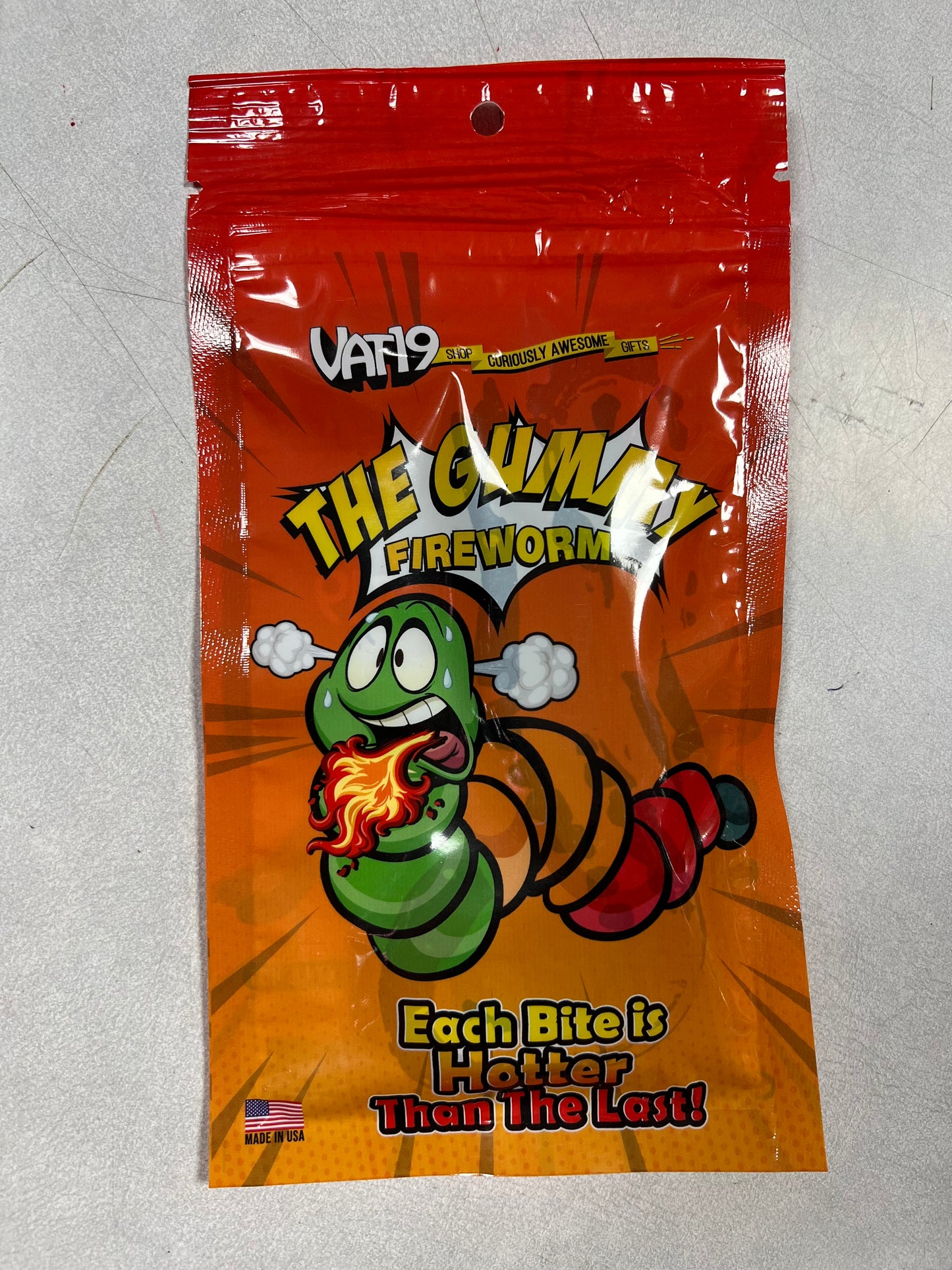 The gummy fireworm