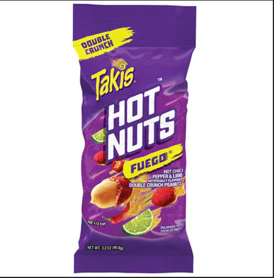 Takis hot nuts