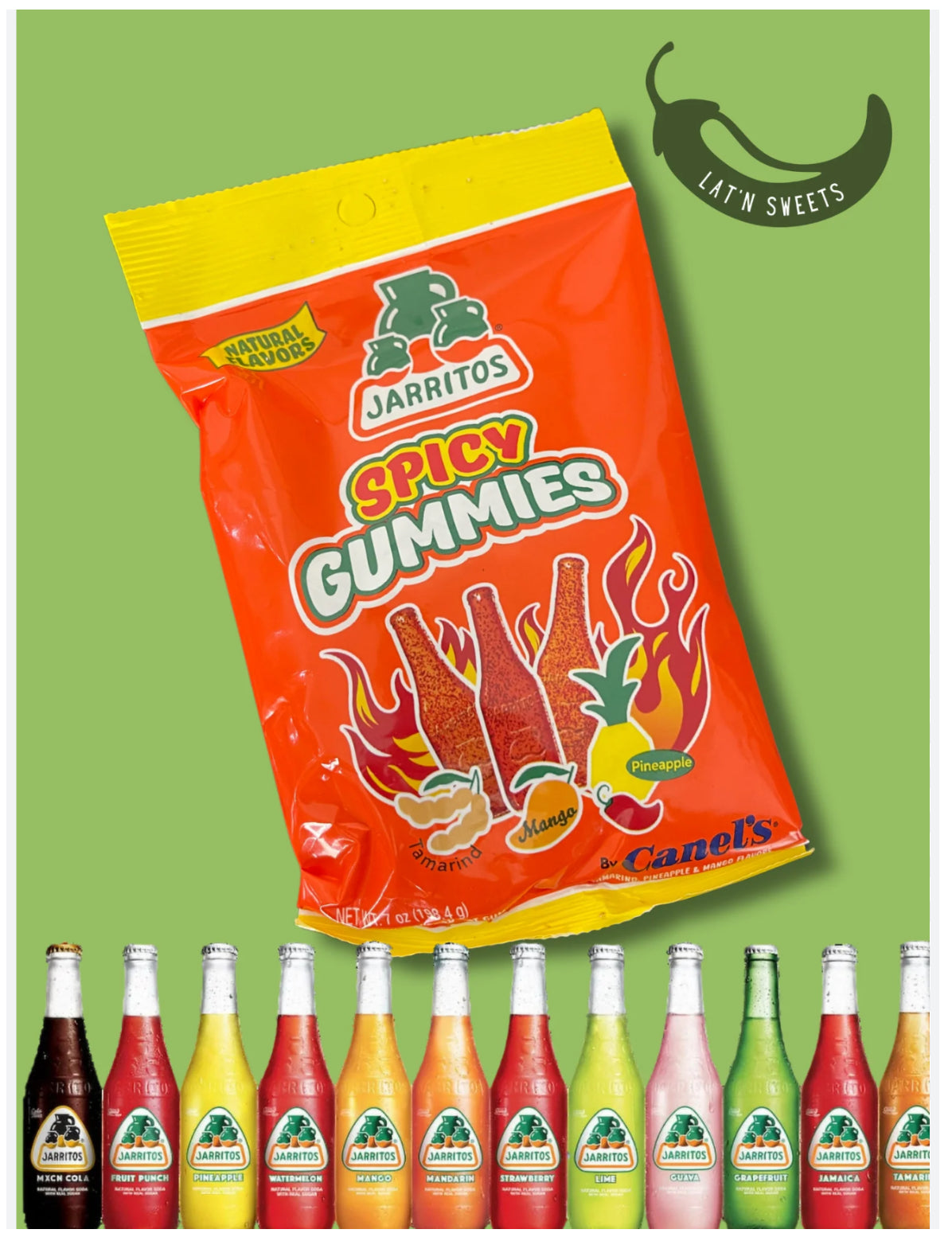 Jarritos spicy gummies