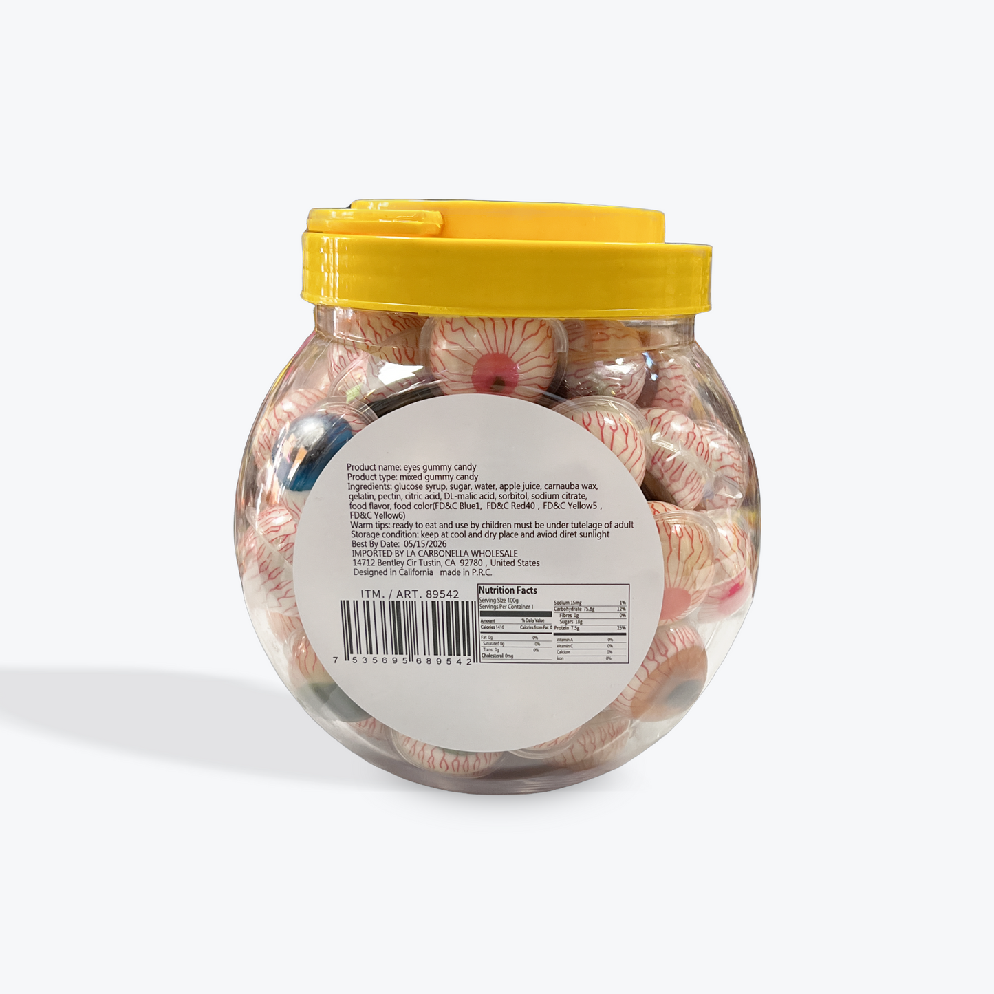 Eyes gummy candy