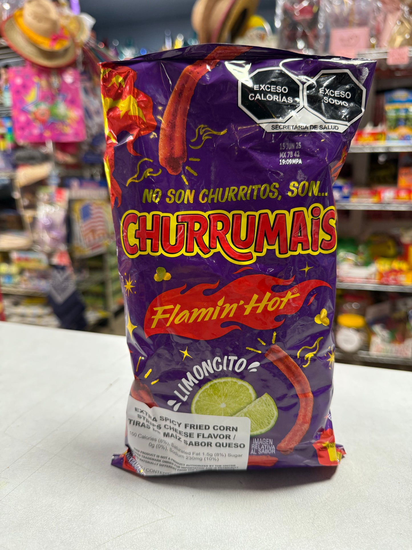 Churrumais flaming hot