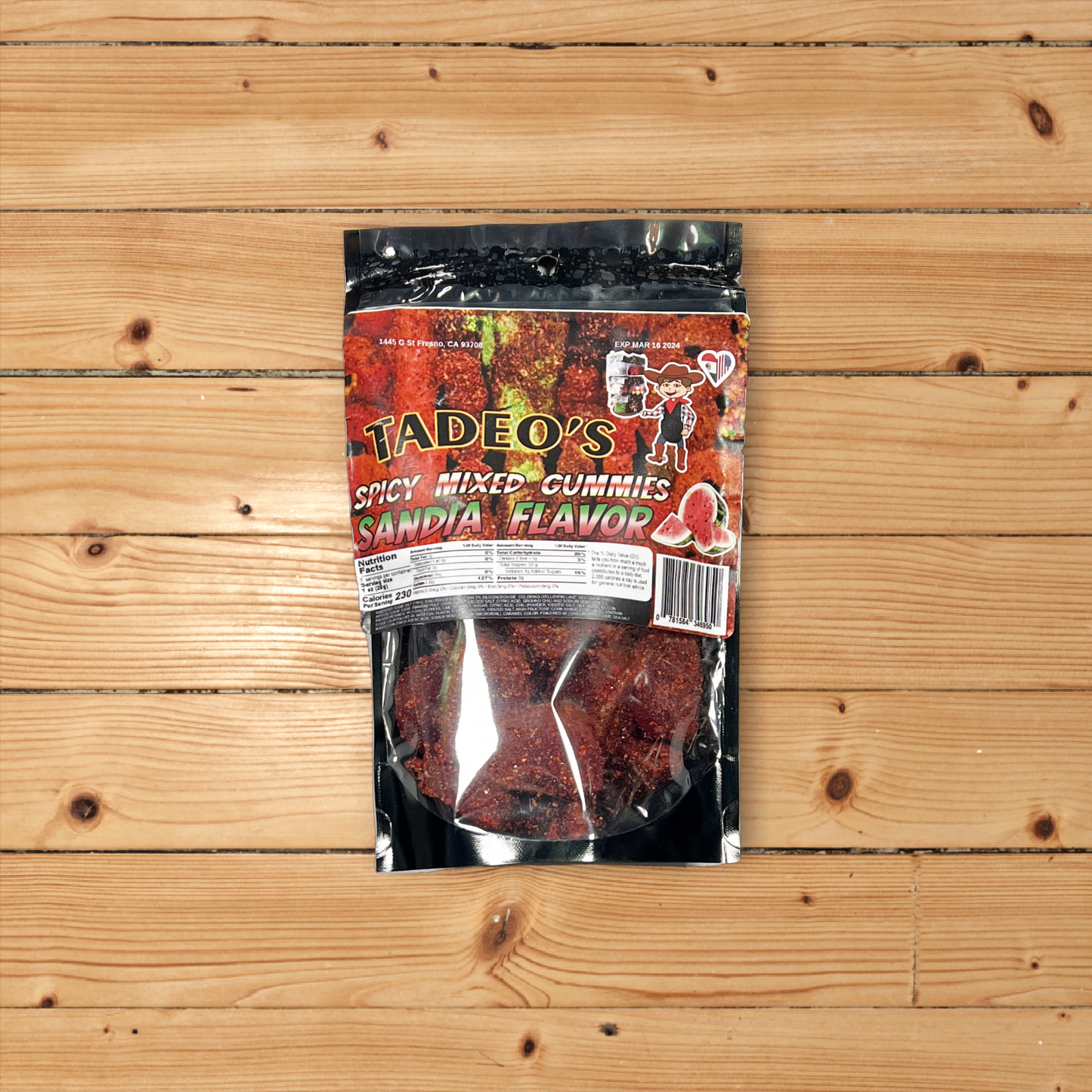 Spicy mix gummies