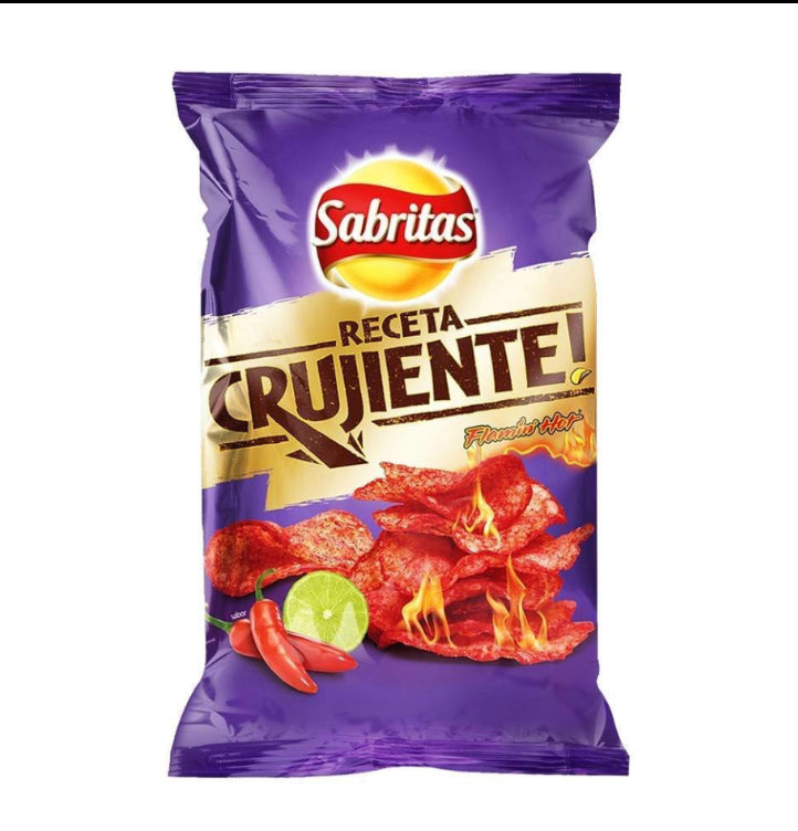Receta crujiente sabritas
