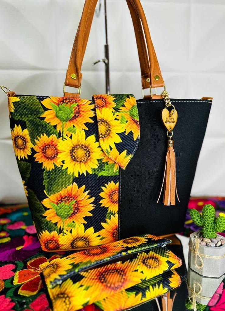 Hermosa bolsa artesanal