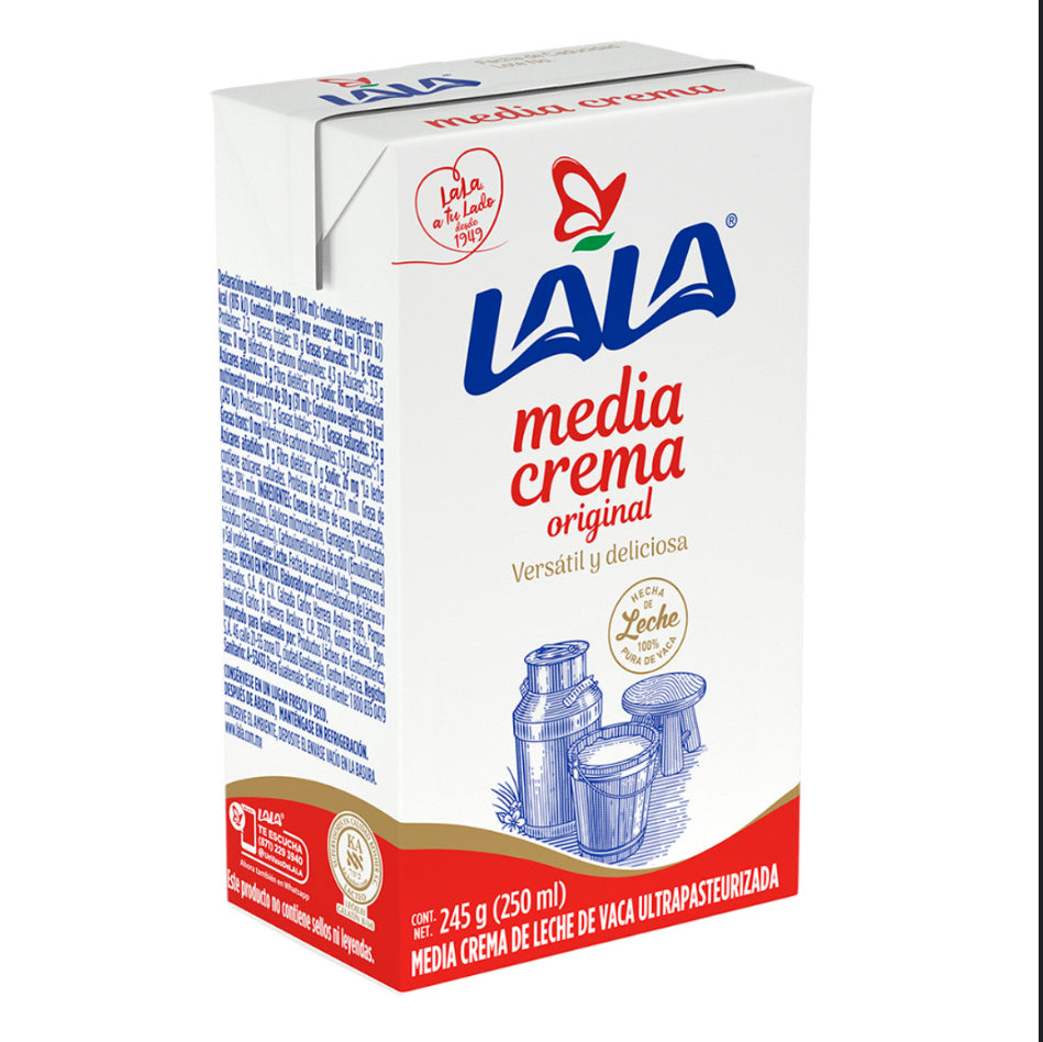 Media crema LALA