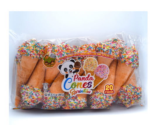 Panda Cones sprinkles