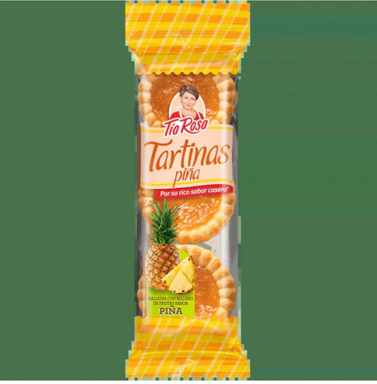 Tartinas con piña