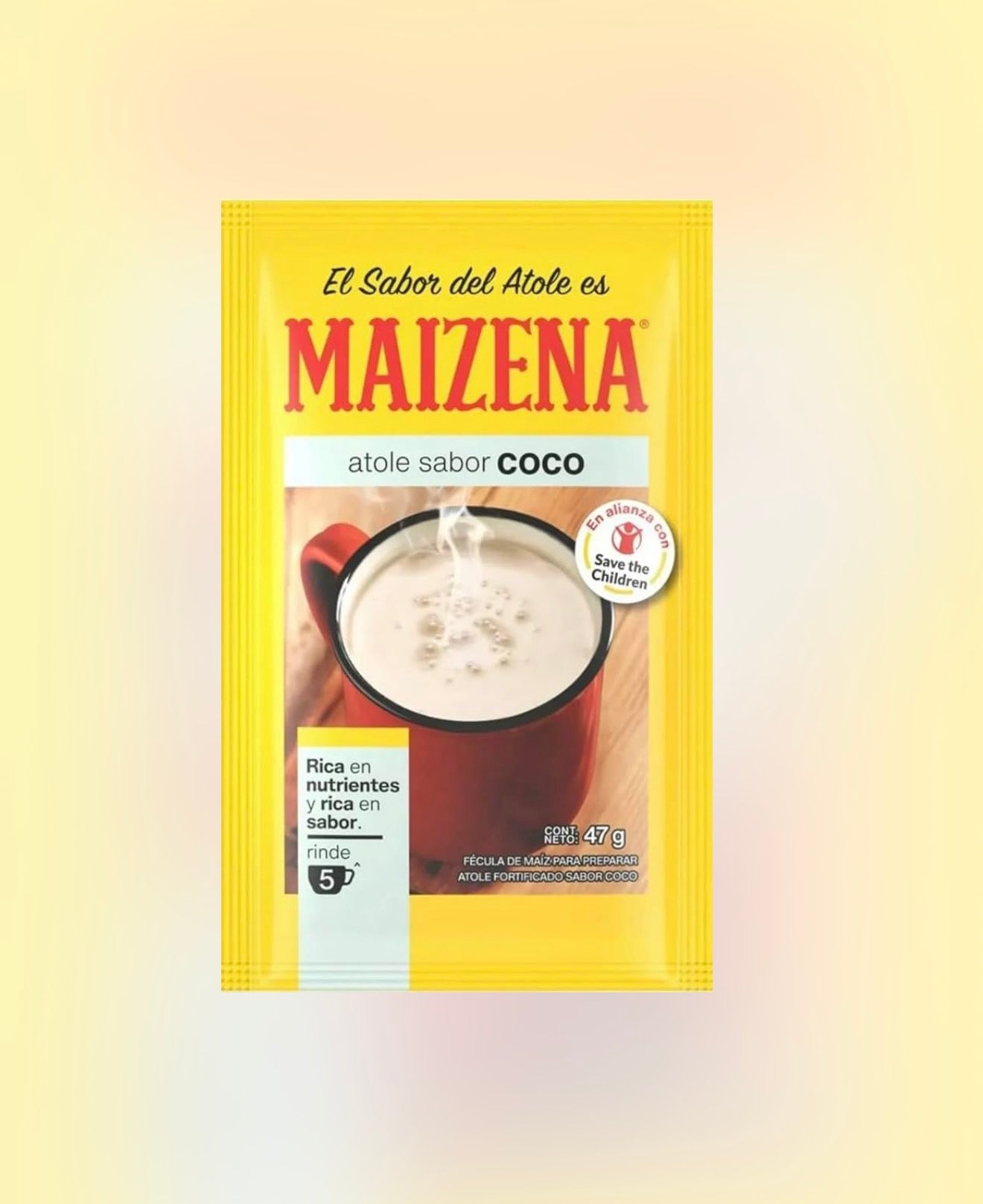 Atole Maizena de coco