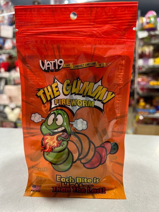 The gummy fireworm