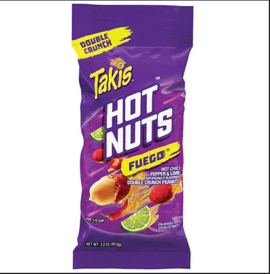 Takis hot nuts