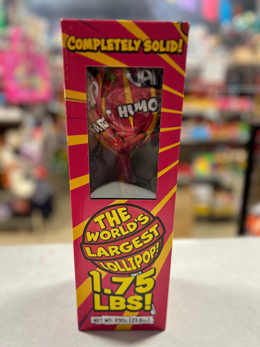 The world’s largest lollipop