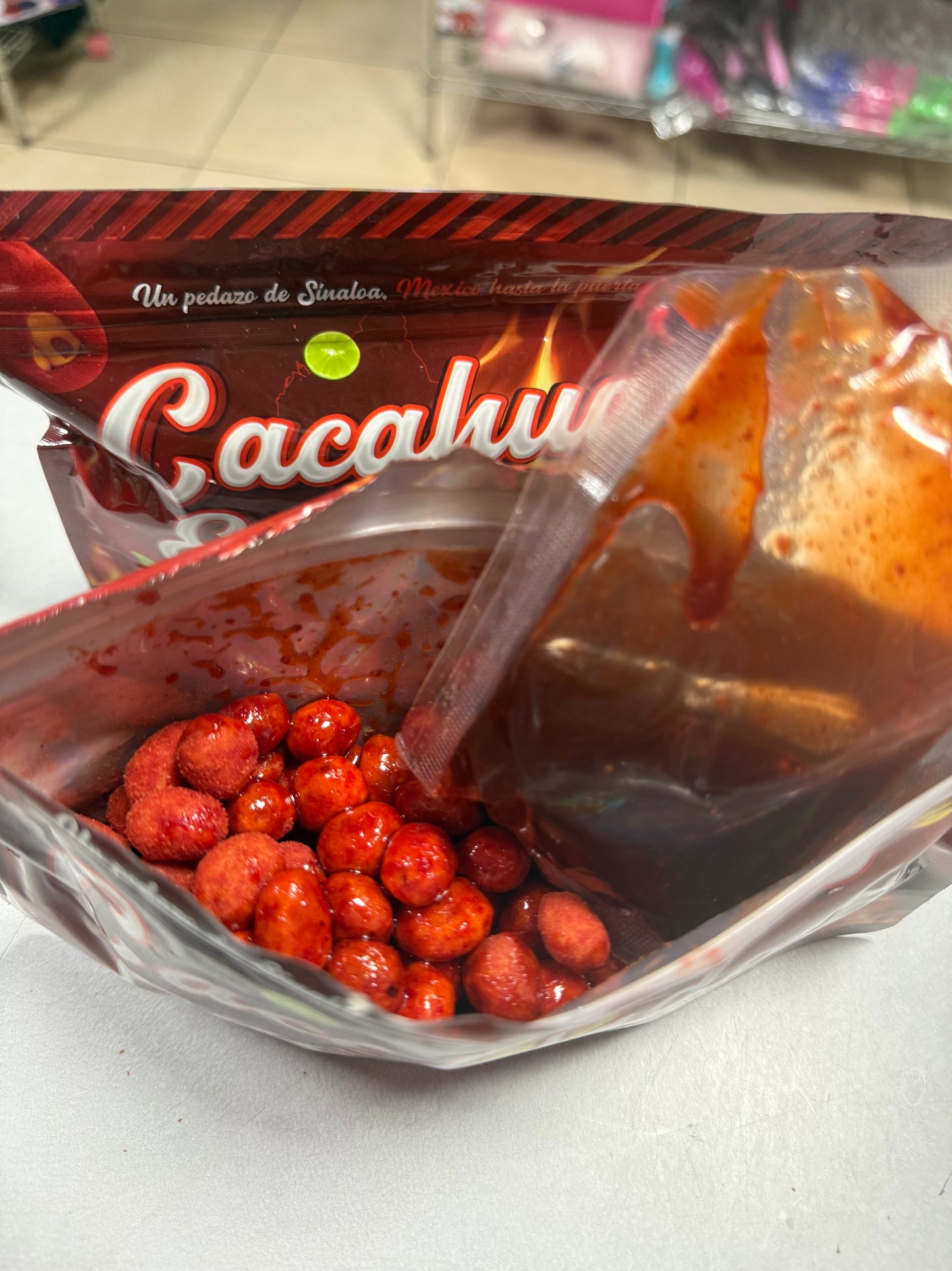 Cacahuates Enchilados