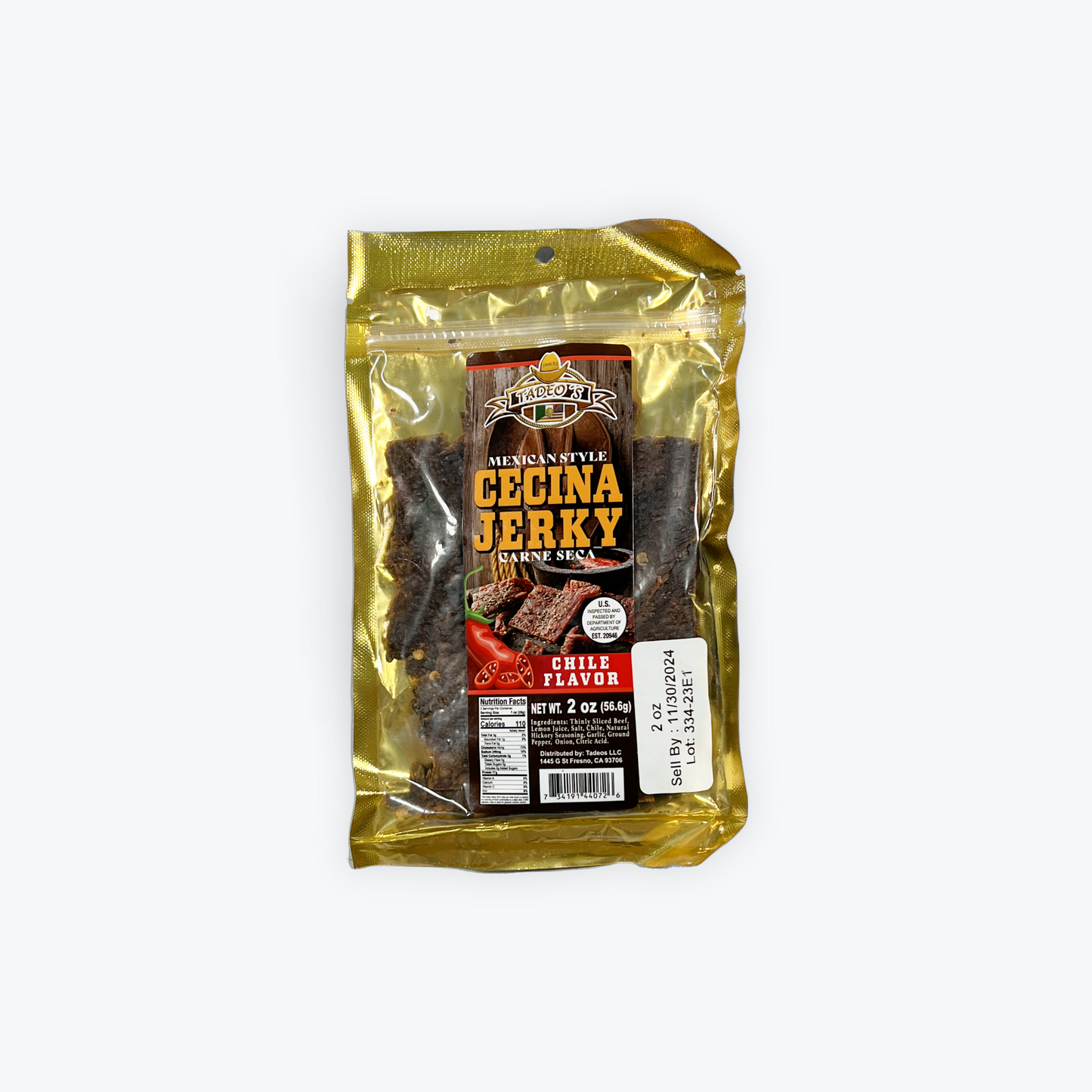 Cecina Jerky chili 🌶️