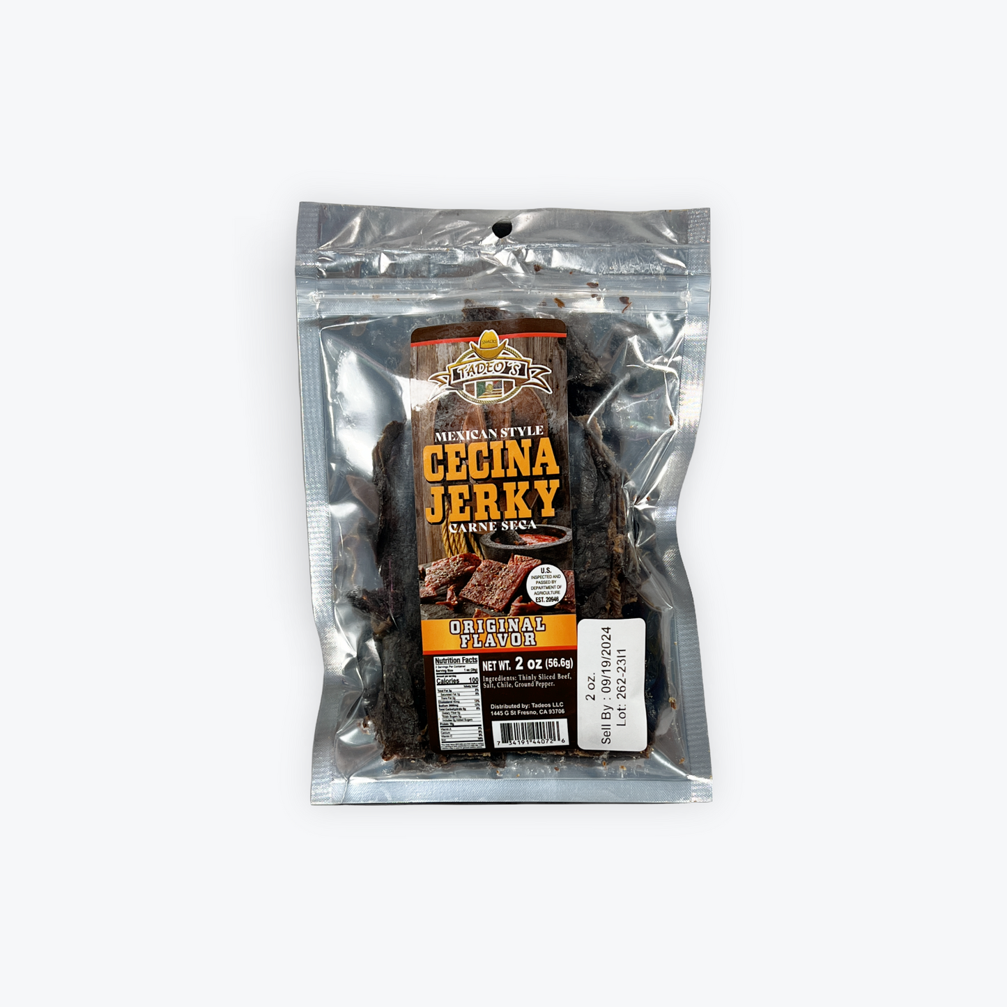 Cecina jerky