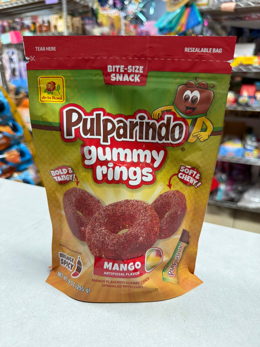 Pulparindo gummy rings